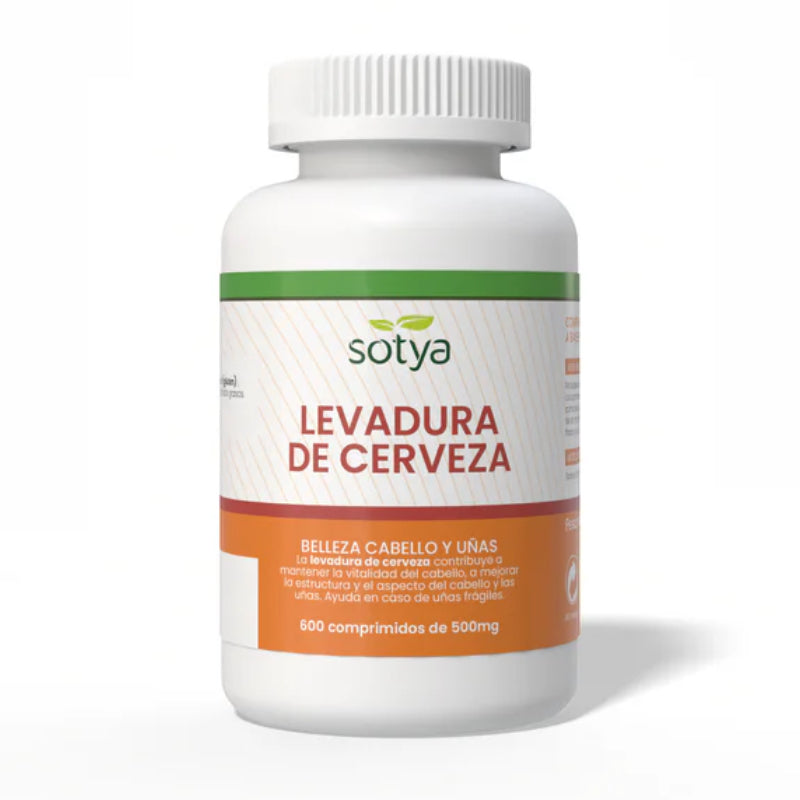 Levadura de Cerveza · Sotya · 600 comprimidos
