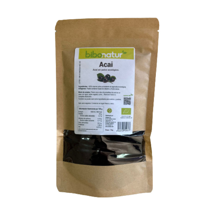 Acai en Polvo Bio · Bibonatur · 70 gramos