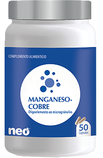 Manganeso y Cobre en Microgránulos · Neo · 50 cápsulas