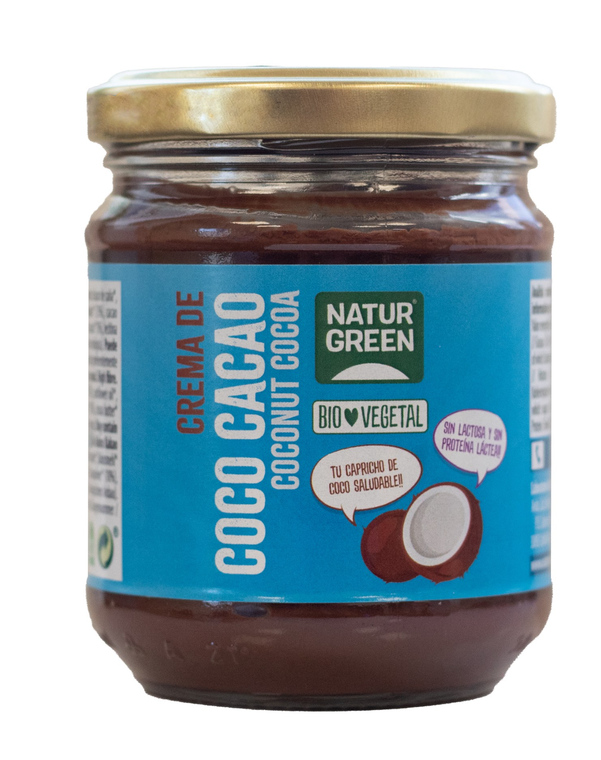 Crema de Coco con Cacao Bio · Naturgreen · 200 gramos
