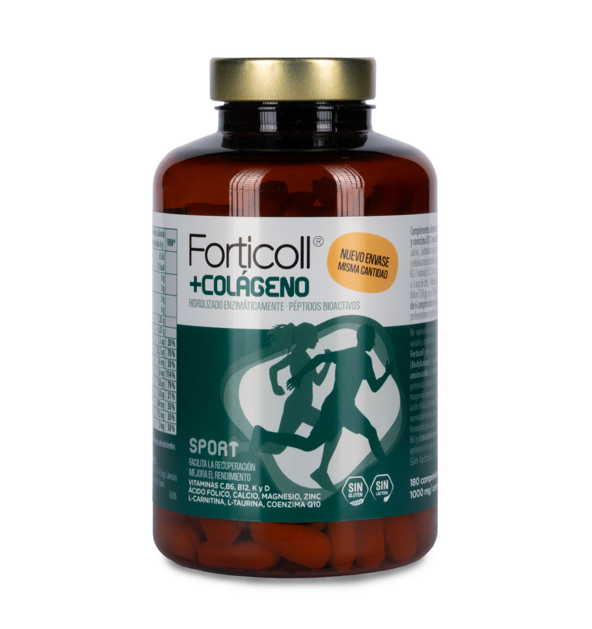 +Colágeno Sport · Forticoll · 180 comprimidos