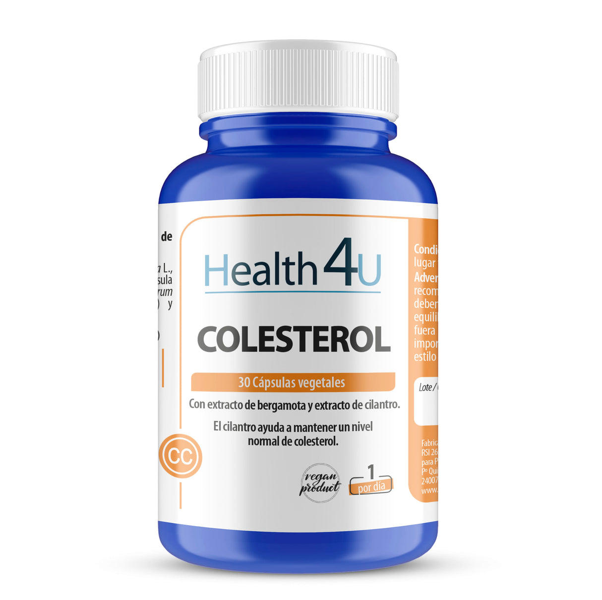 Colesterol · Health4U · 30 cápsulas
