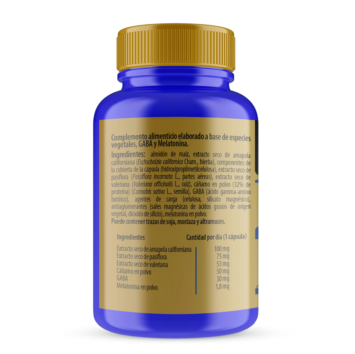 Melatonina + Cáñamo · Sanon · 60 cápsulas