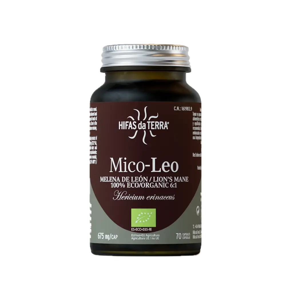 Mico-Leo · Hifas da Terra · 70 cápsulas