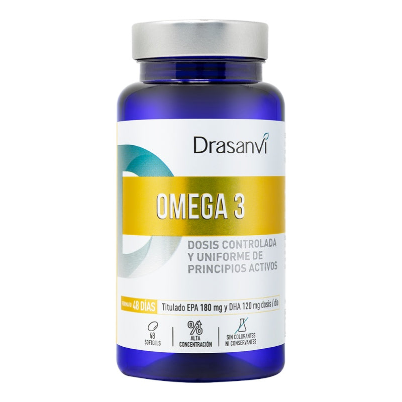 Omega 3 1.000 mg · Drasanvi · 48 perlas
