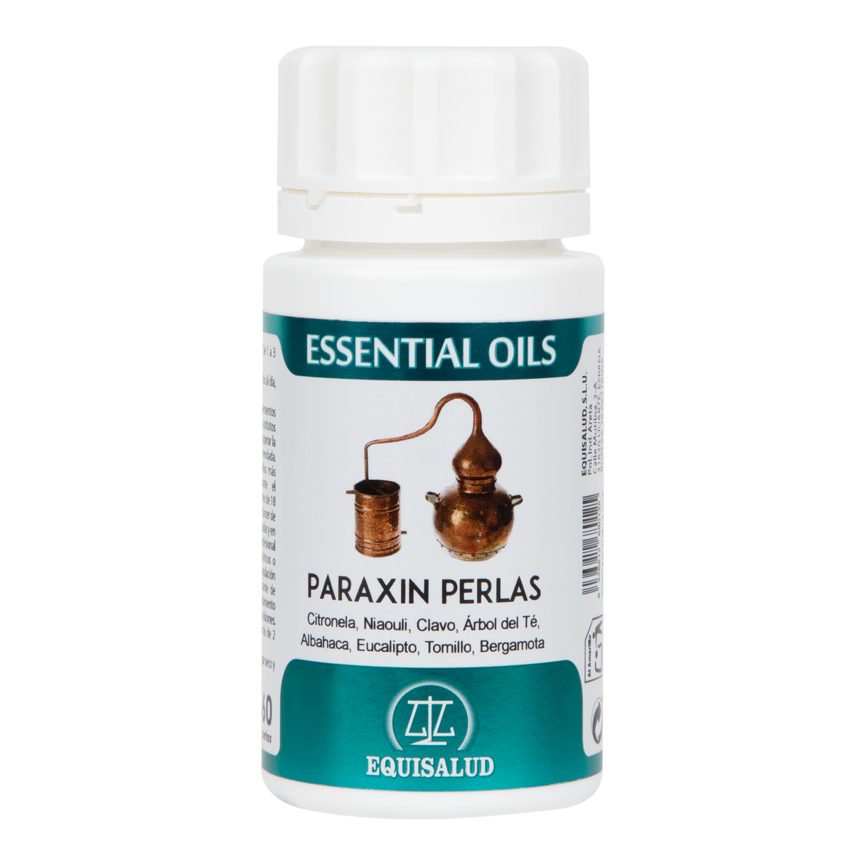 Essential Oils Paraxin Perlas · Equisalud · 60 perlas