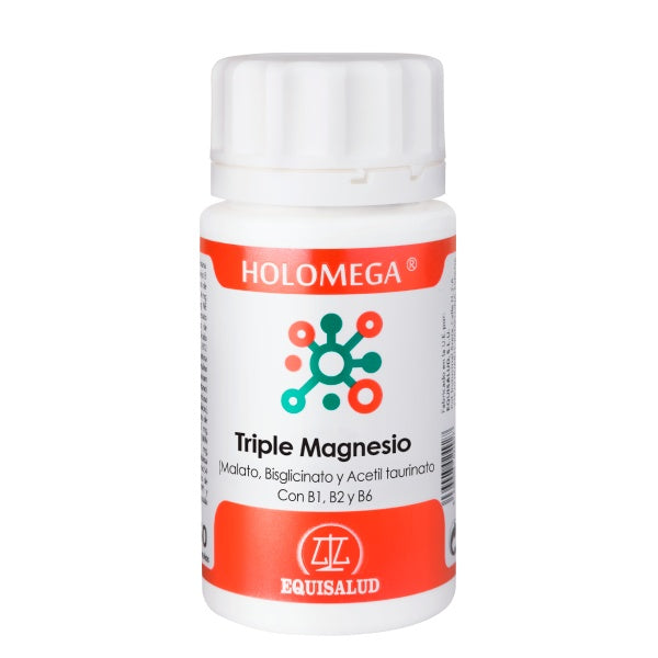 Holomega Triple Magnesio · Equisalud · 50 cápsulas