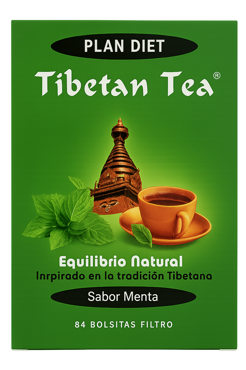 Tibetan Tea · Sabor Menta · 84 bolsitas