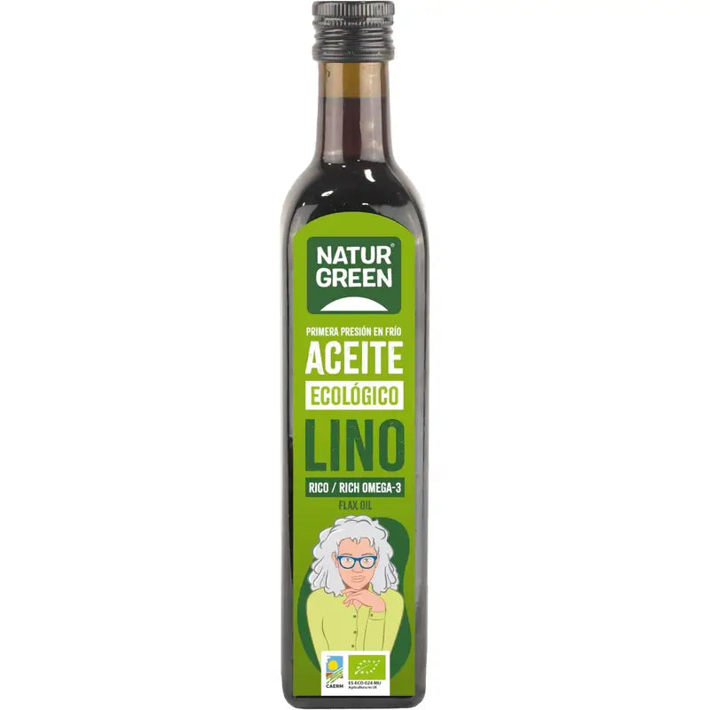 Aceite de Lino Bio · Naturgreen · 250 ml