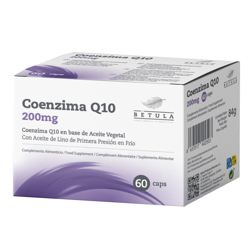 Coenzima Q10 200 mg · Betula · 60 cápsulas