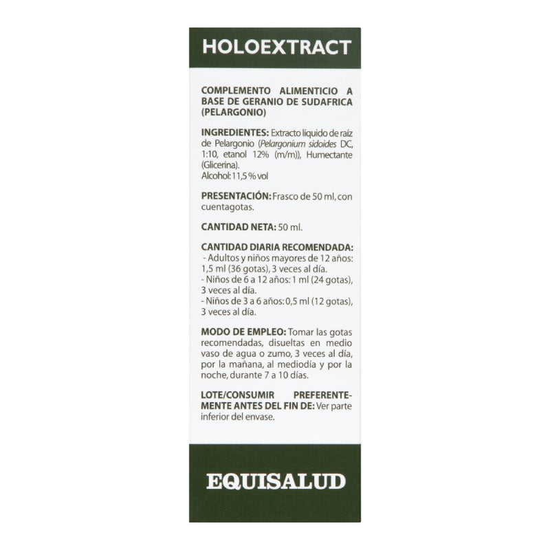 Holoextract Geranio de Sudáfrica · Equisalud · 50 ml