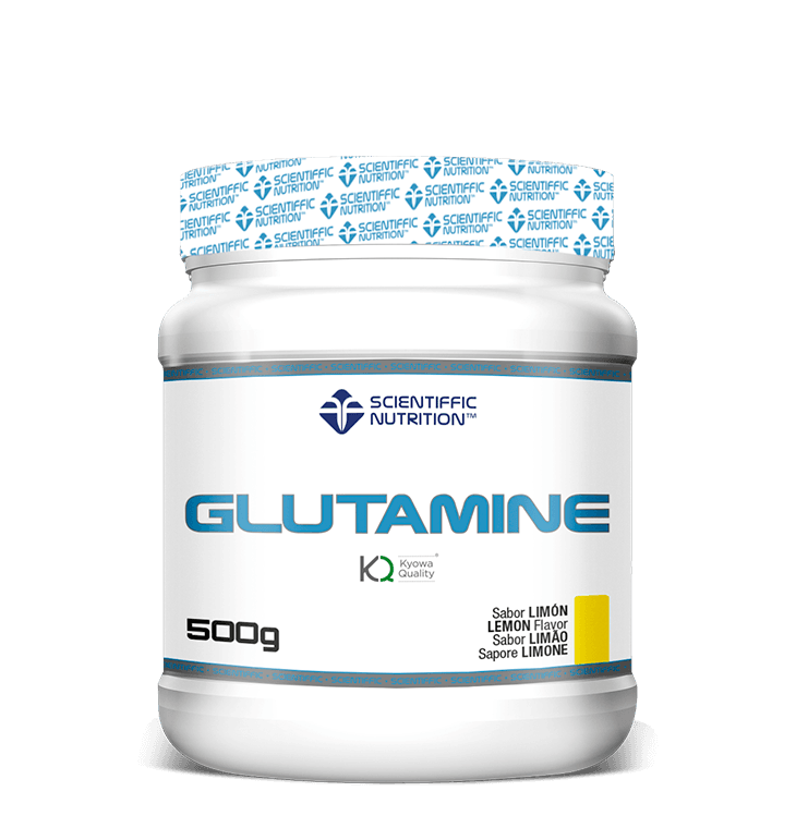 Glutamina: Sabor Limón · Scientiffic Nutrition · 500 gramos