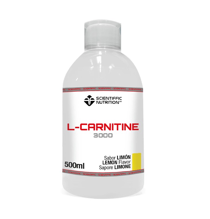 L-Carnitine 3000 mg: Sabor Limón · Scientiffic Nutrition · 500 ml