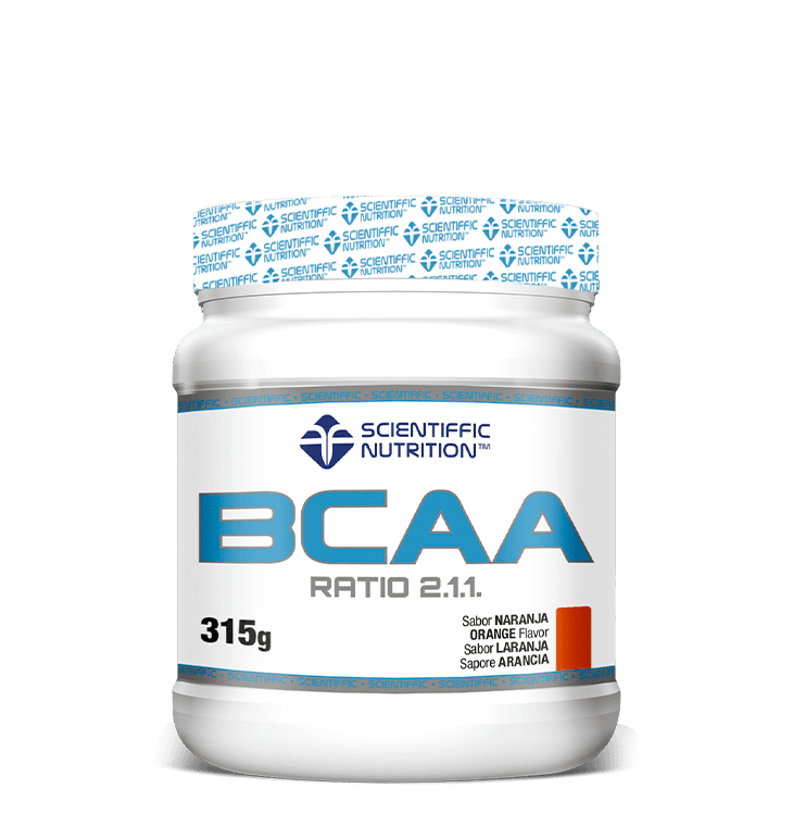 BCAA 2.1.1: Sabor Naranja · Scientiffic Nutrition · 315 gramos
