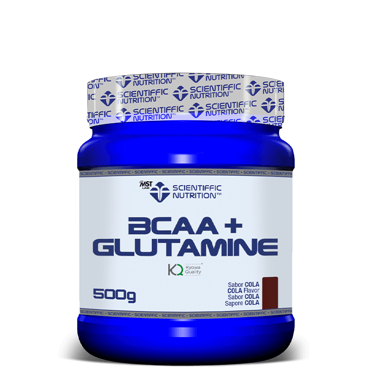 BCAA + Glutamina: Sabor Cola · Scientiffic Nutrition · 500 gramos