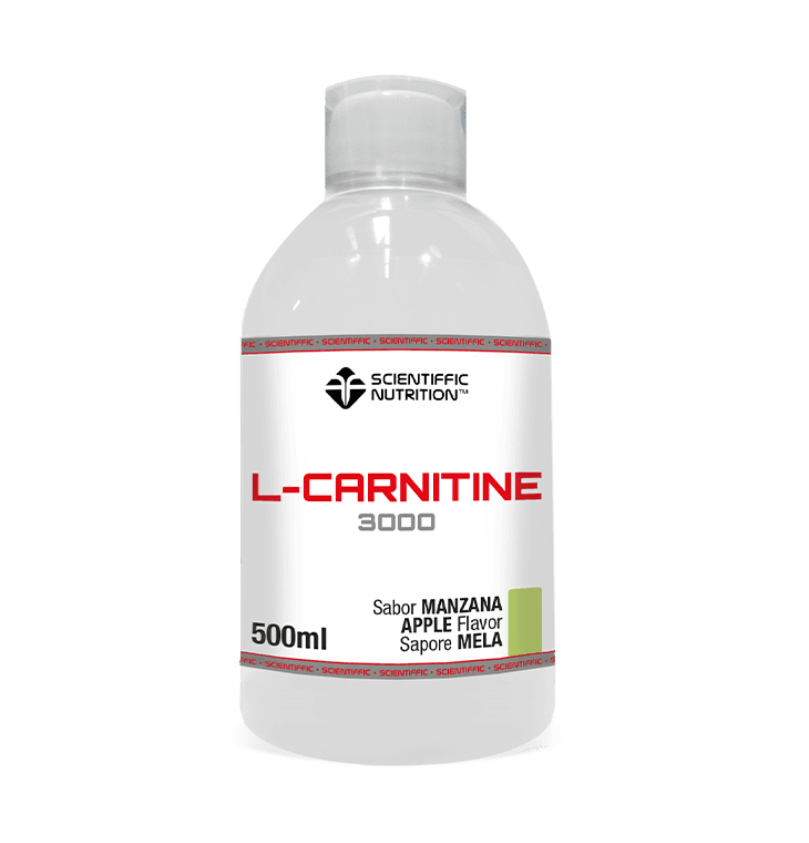L-Carnitine 3000 mg: Sabor Manzana · Scientiffic Nutrition · 500 ml