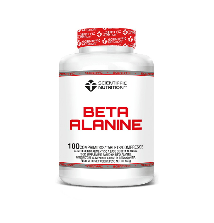 Beta Alanine · Scientiffic Nutrition · 100 comprimidos