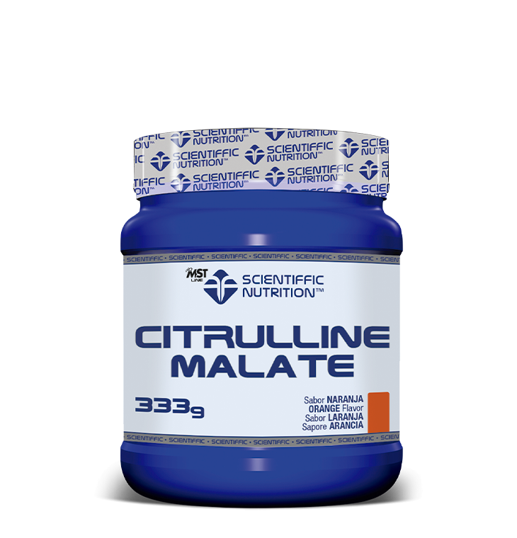 Citrulline Malate: Sabor Naranja · Scientiffic Nutrition · 333 gramos