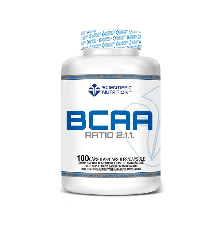 BCAA 2.1.1 · Scientiffic Nutrition · 100 cápsulas