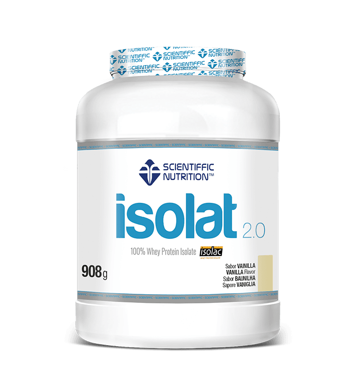 Isolat 2.0 Whey Protein: Sabor Vainilla · Scientiffic Nutrition · 908 gramos