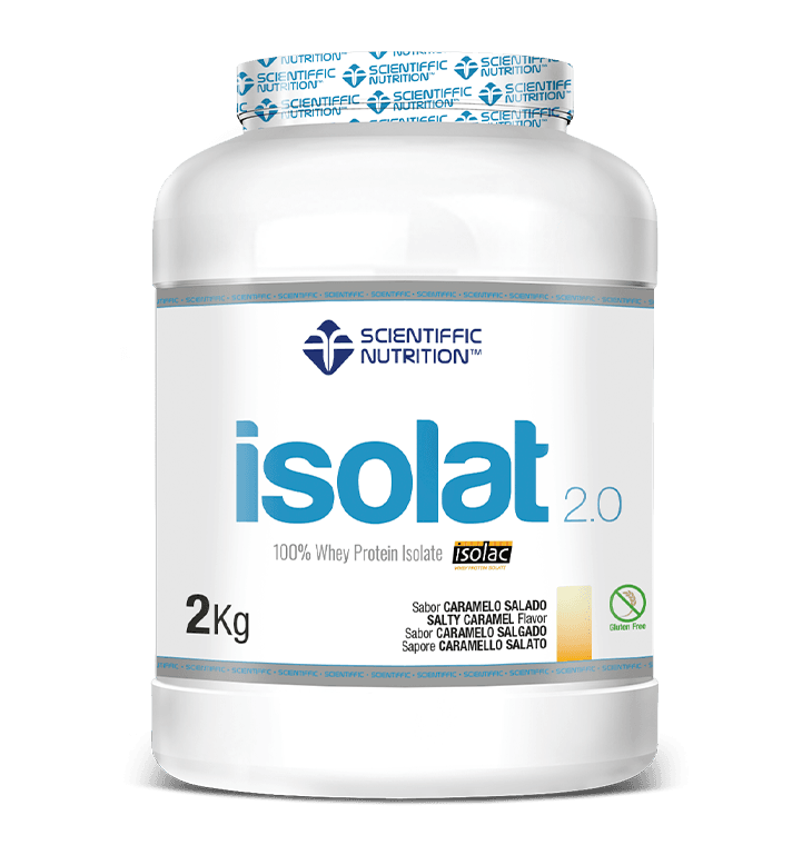 Isolat 2.0 Whey Protein: Sabor Caramelo Salado · Scientiffic Nutrition · 2 kg