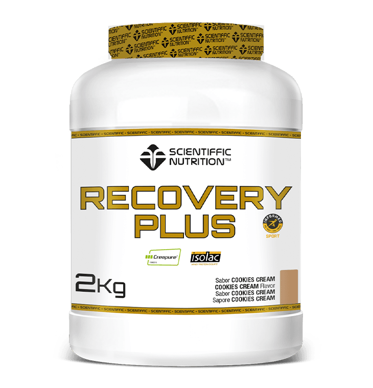 Recovery Plus: Sabor Cookies Cream · Scientiffic Nutrition · 2 kg