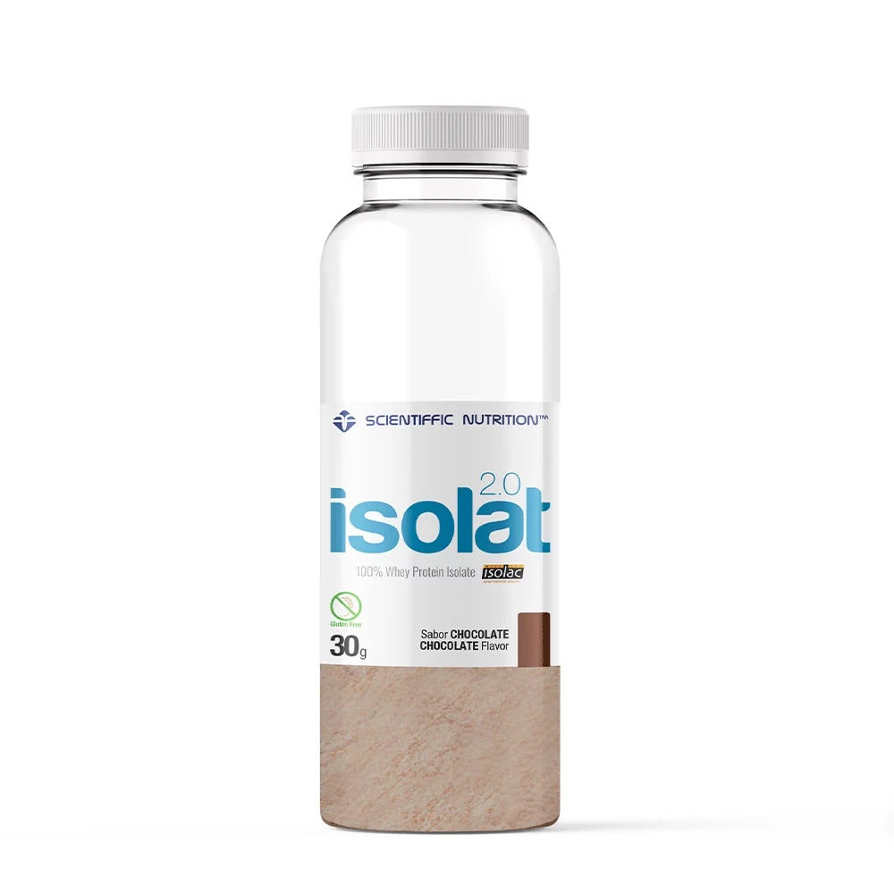 Isolat 2.0 Whey Protein: Sabor Chocolate · Scientiffic Nutrition · 30 gramos
