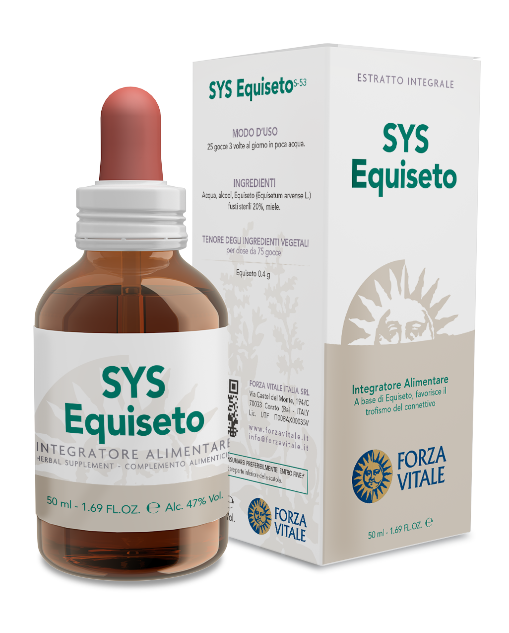 SYS Equiseto · Forza Vitale · 50 ml