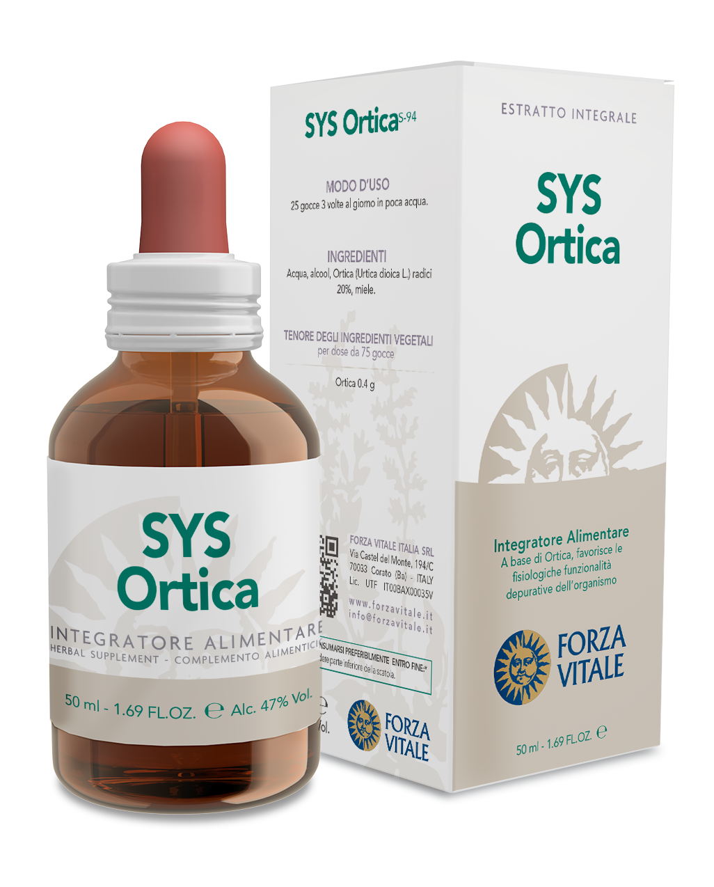 SYS Ortiga · Forza Vitale · 50 ml