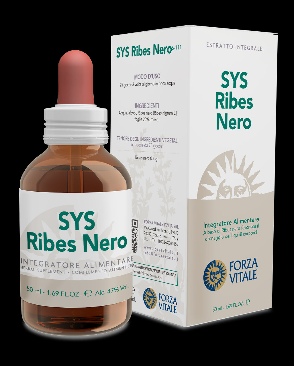 SYS Ribes Nero · Forza Vitale · 50 ml