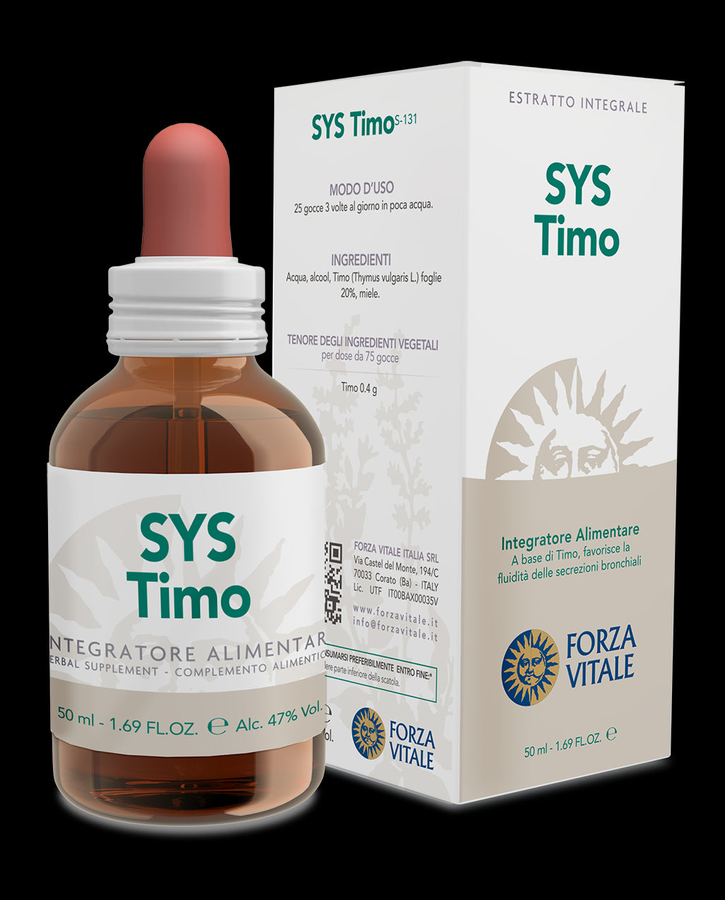 SYS Timo Volgare · Forza Vitale · 50 ml