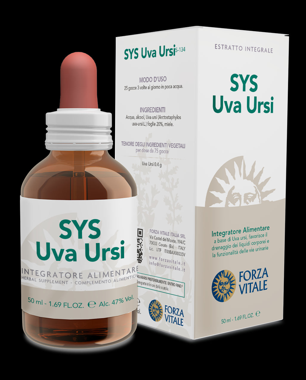 SYS Uva Ursi · Forza Vitale · 50 ml