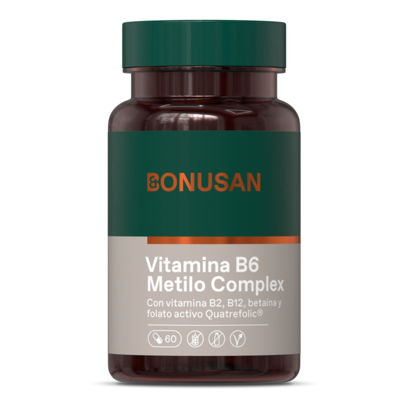 Vitamina B6 Metilo Complex · Bonusan · 60 comprimidos