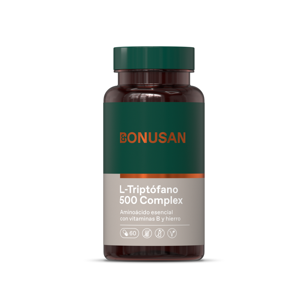 L-Triptófano 500 Complex · Bonusan · 60 cápsulas