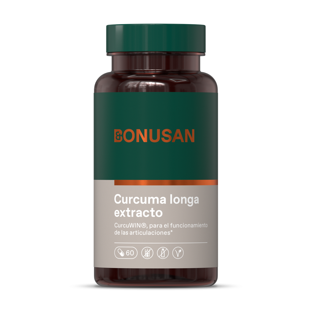 Cúrcuma Longa Extracto · Bonusan · 60 cápsulas