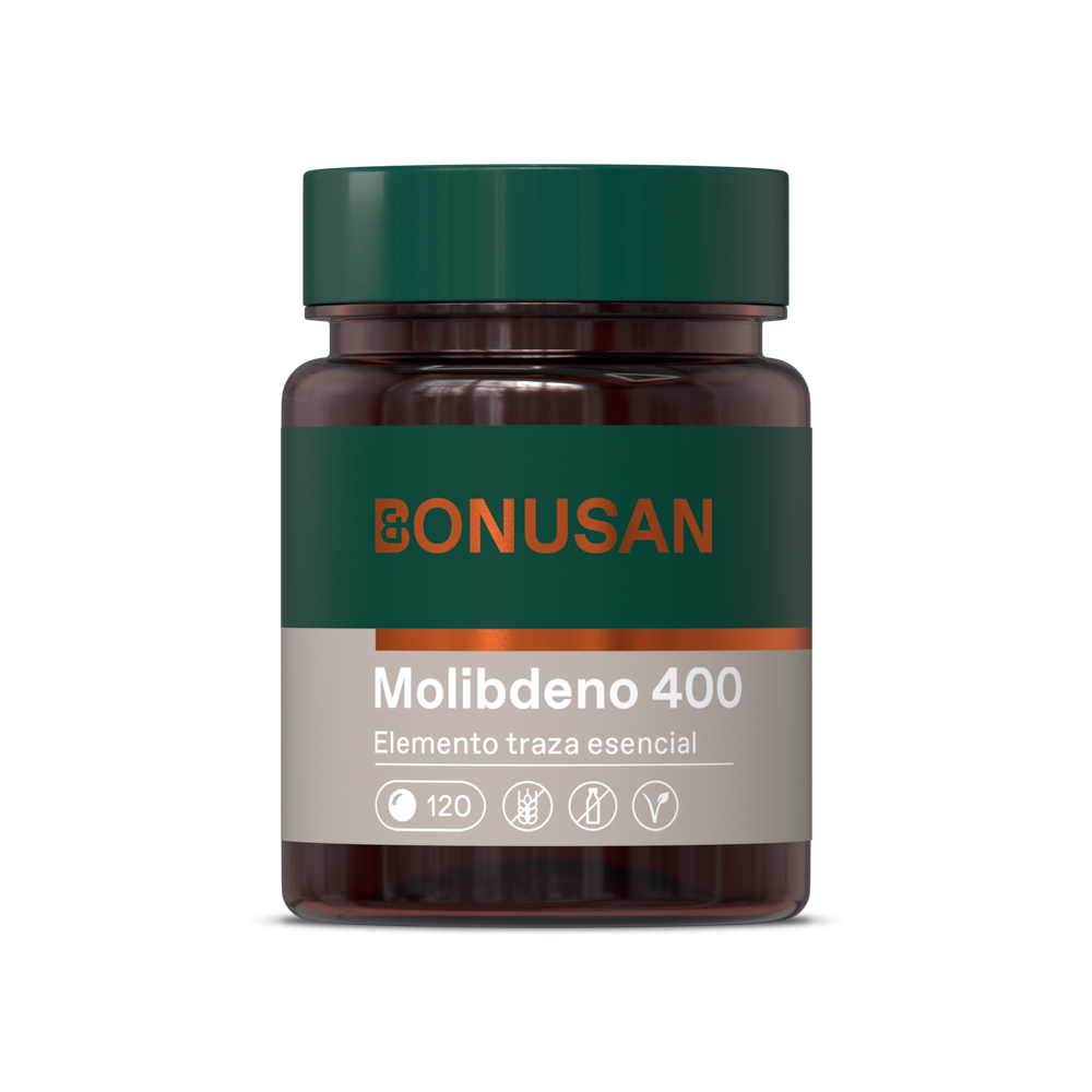 Molibdeno 400 mcg · Bonusan · 120 comprimidos