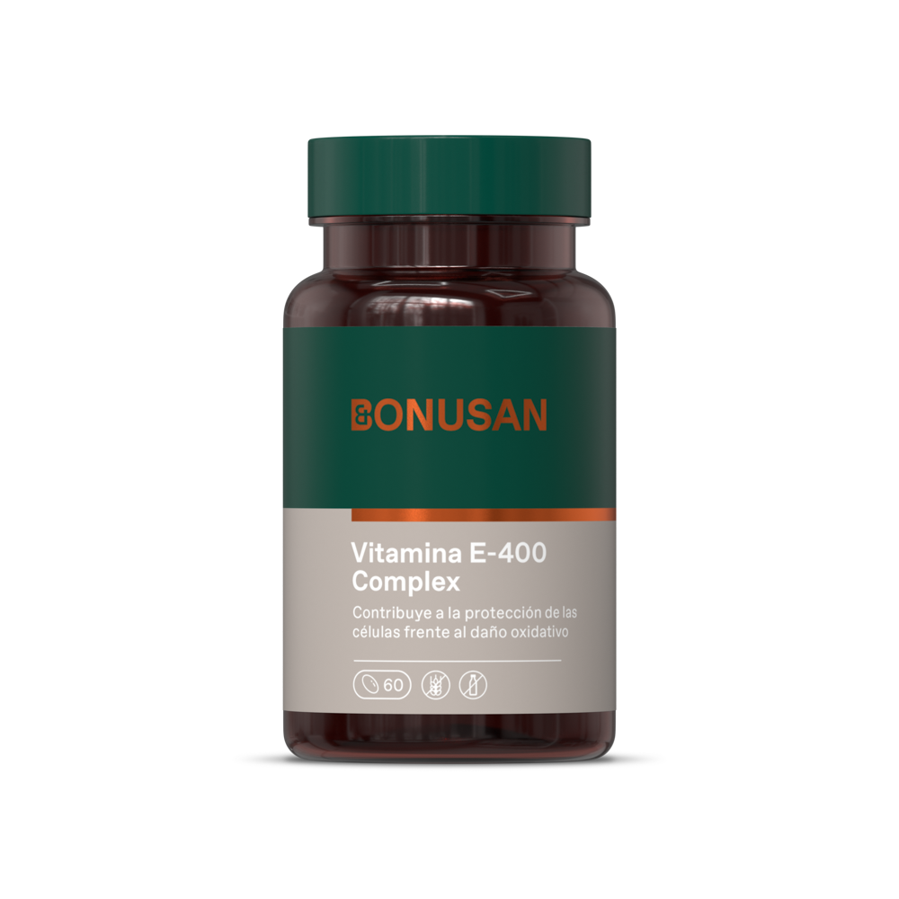 Vitamina E-400 Complex · Bonusan · 60 perlas