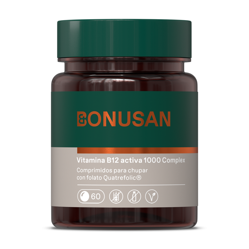 Vitamina B12 Activa 1000 Complex · Bonusan · 60 comprimidos