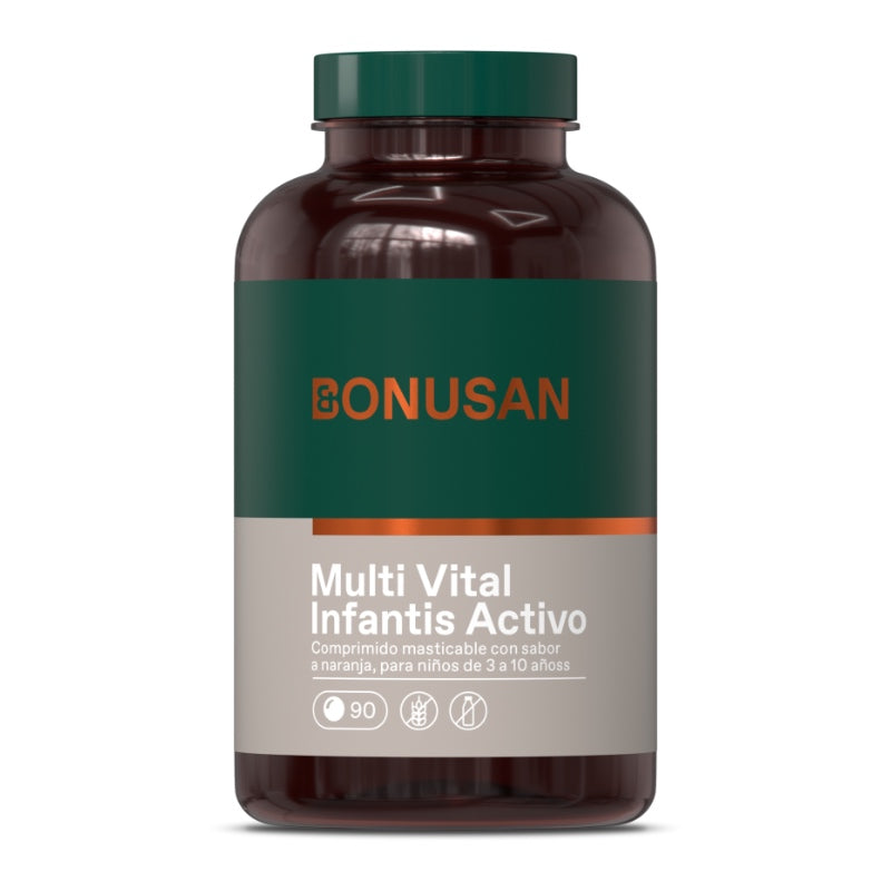 Multi Vital Infantis Activo · Bonusan · 90 comprimidos