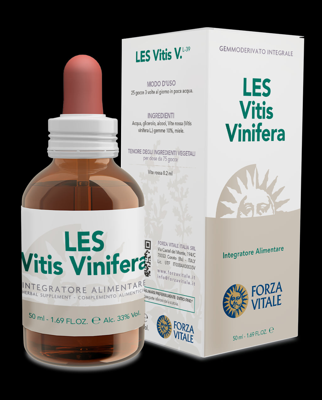 LES Vitis Vinifera · Forza Vitale · 50 ml