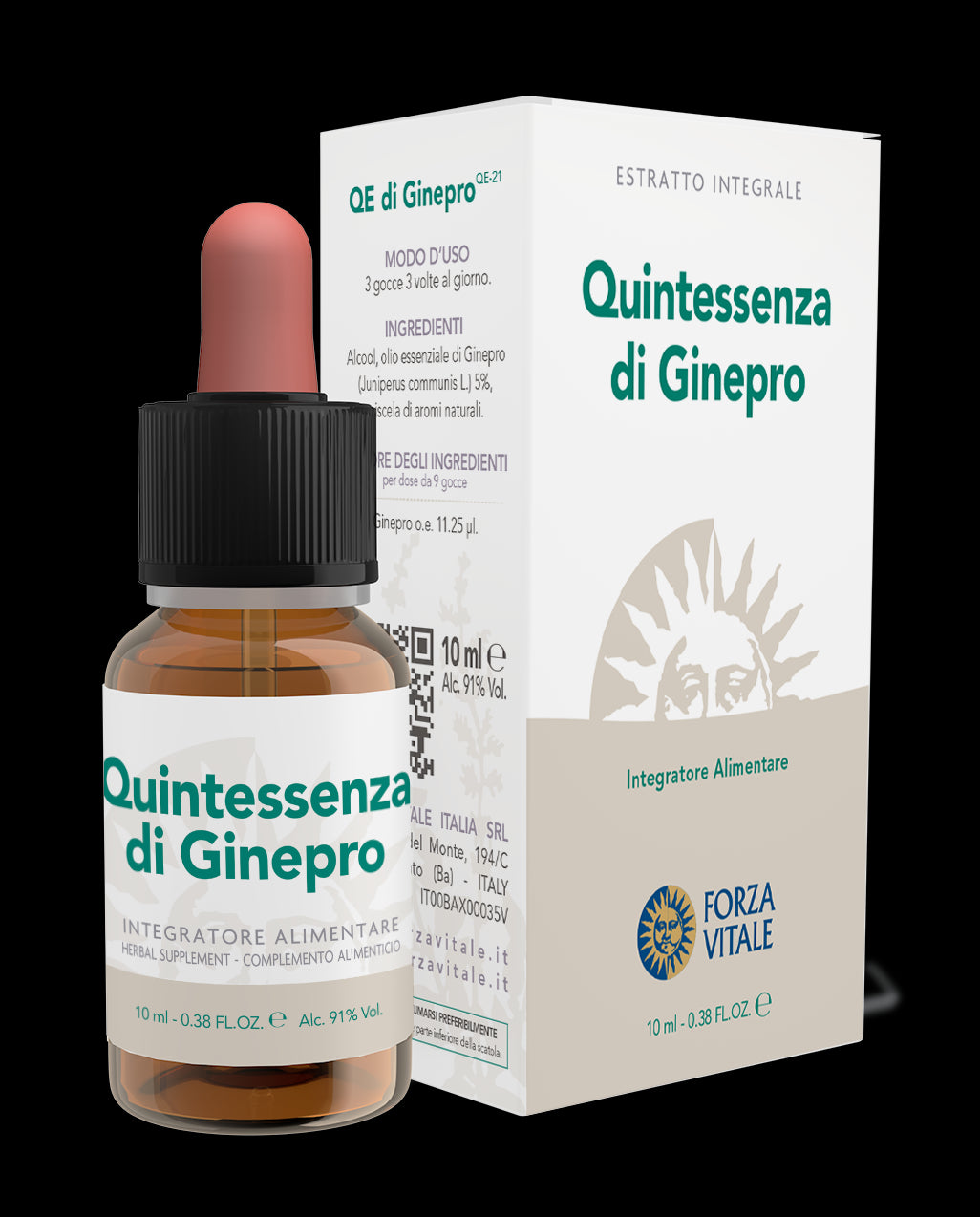 QE Ginepro (Enebro) · Forza Vitale · 10 ml