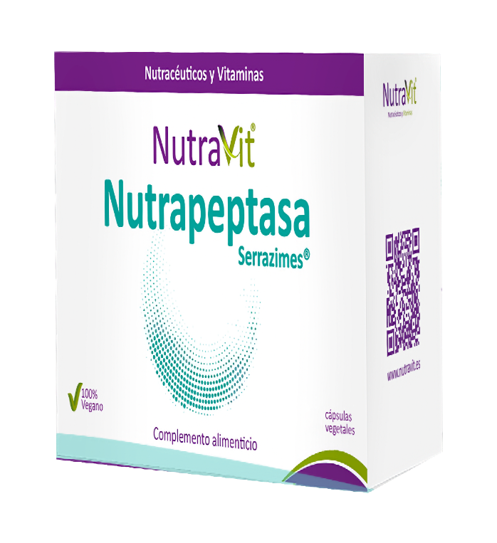 Nutrapeptasa · Nutravit · 30 cápsulas
