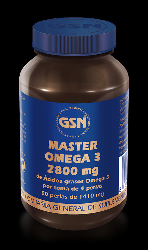 Master Omega 3 2.800 mg · GSN · 80 perlas