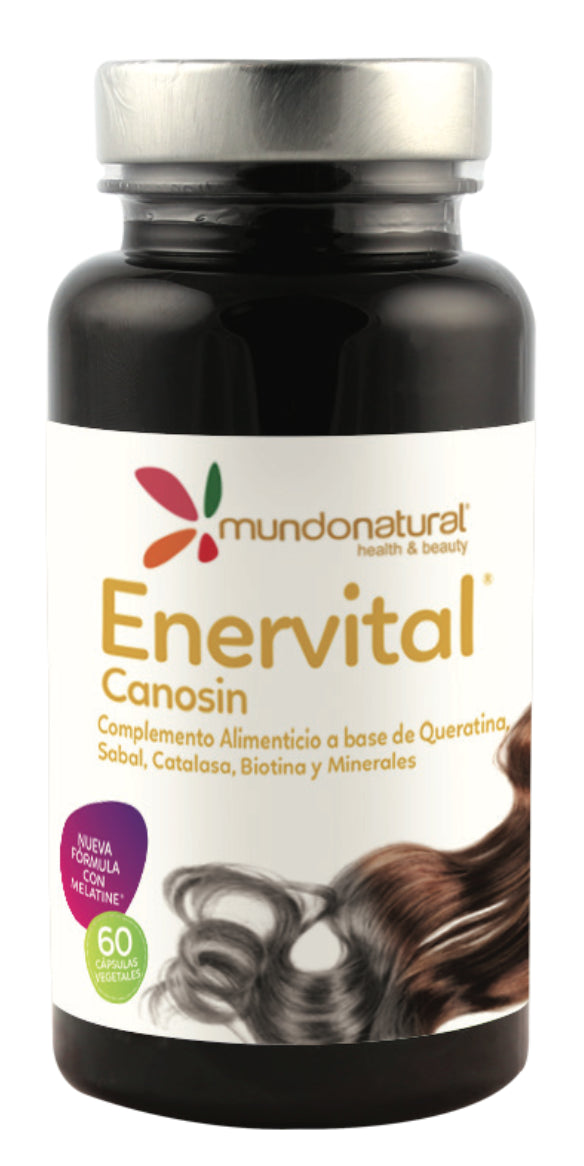 Enervital Canosin · Mundo Natural · 60 cápsulas