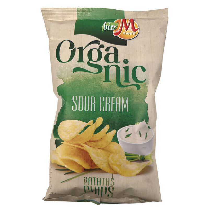 Patatas Fritas Sour Cream Bio · Monti · 130 gramos