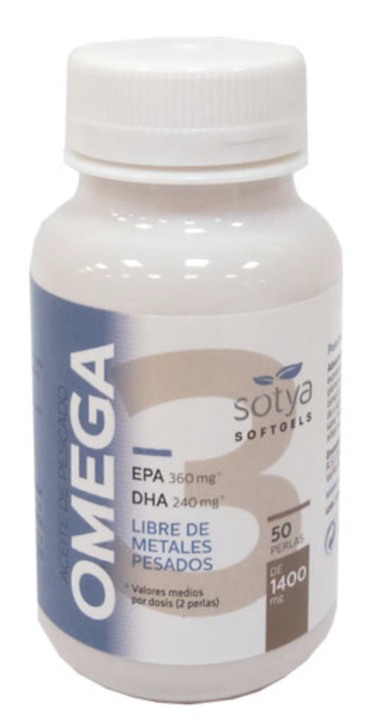 Aceite de Pescado 1.000 mg · Sotya · 50 perlas