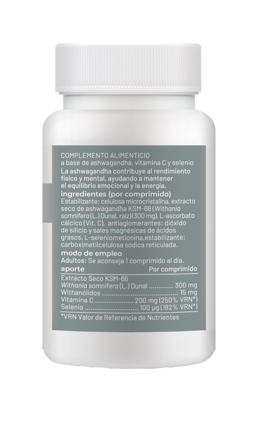 Ashwagandha · Soria Natural · 30 comprimidos