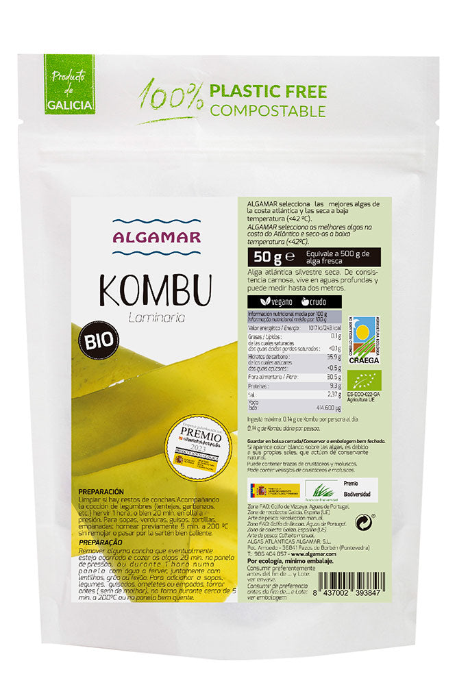 Alga Kombu Algamar 50 g