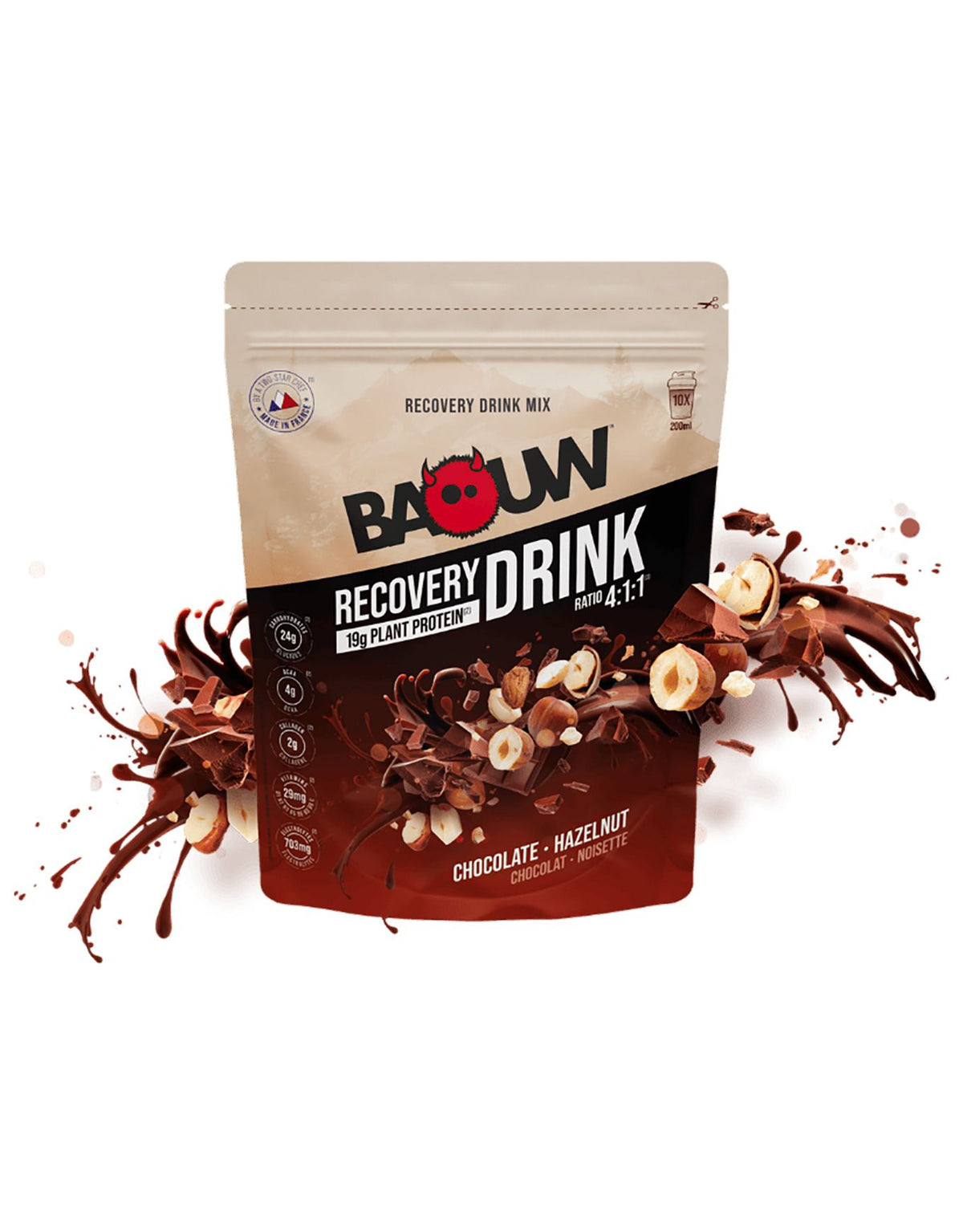 Bebida de Recuperación Chocolate - Avellana Baouw