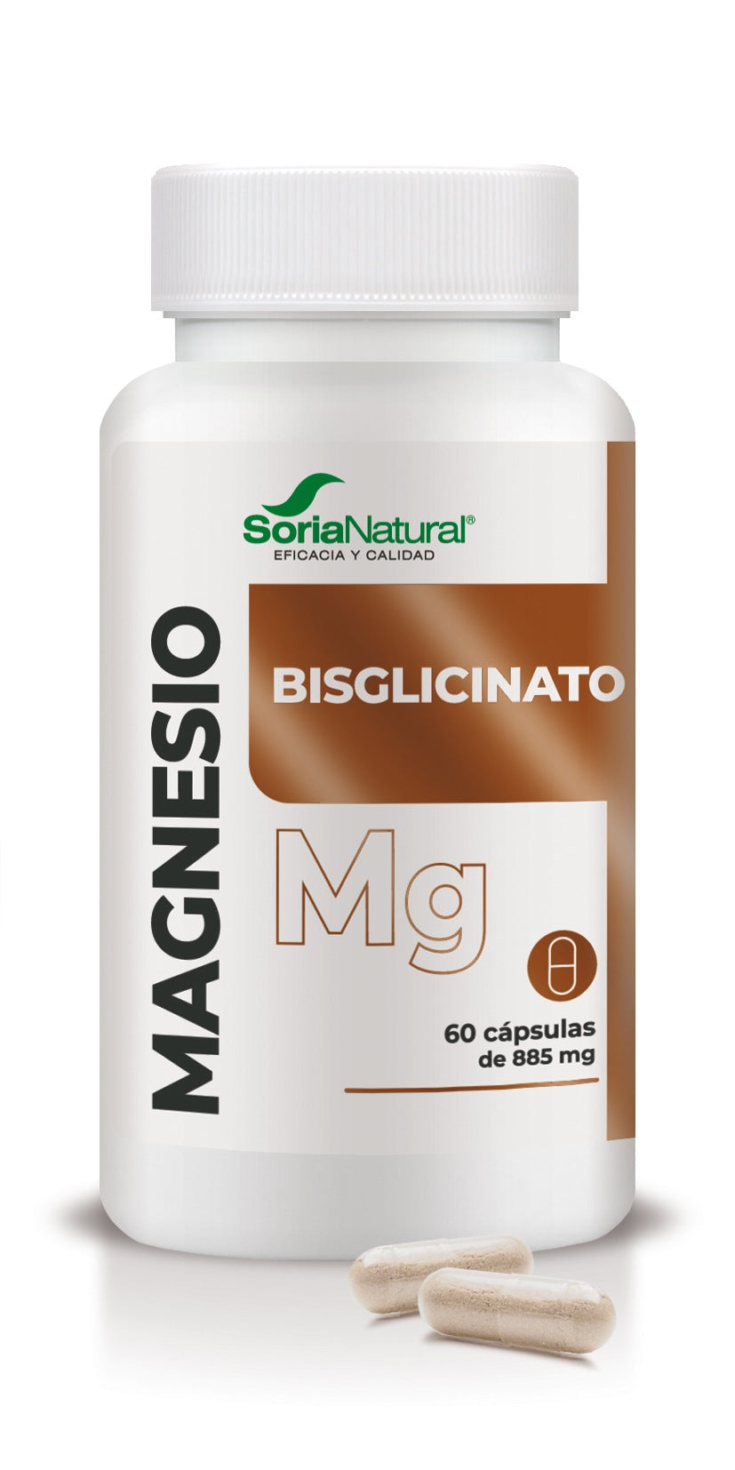 Bisglicinato de Magnesio · Soria Natural · 60 cápsulas